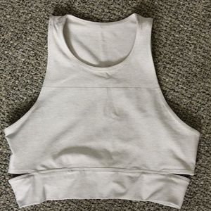 Outdoor Voices Crop Top, size L (cream)